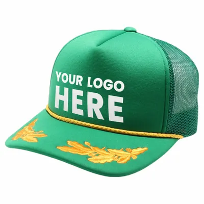 Pitbull Cambridge PB321 5 Panel Sponge Bay Leaf Hat