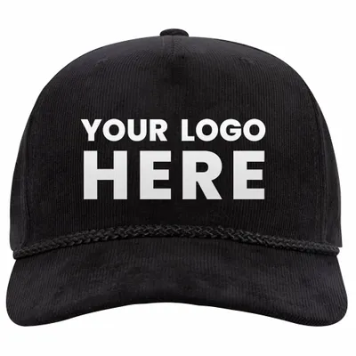 OTTO CAP 31-3 5 Panel Mid Profile Corduroy Baseball Cap