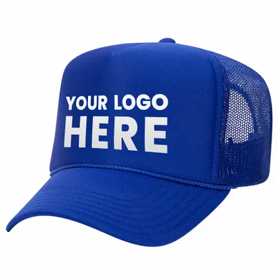 Otto 5-Panel High Crown Foam Trucker Hats, Mesh Back Cap - 39-165