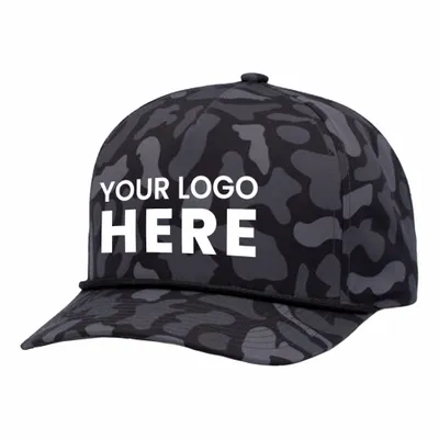 Pacific Headwear P685 Duck Camo 5-Panel Trucker Cap
