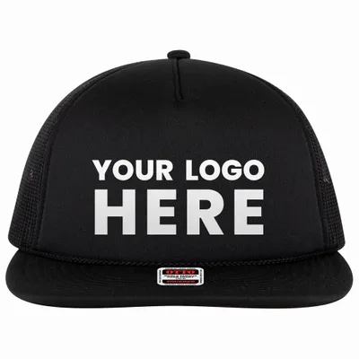 OTTO Cap 3995015-1 OTTO Snap 5 Panel Pro Style Mesh Back Trucker Snapback Hat