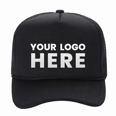 Unbranded Kids Foam Trucker Hat Mesh Back, Sponge Cap