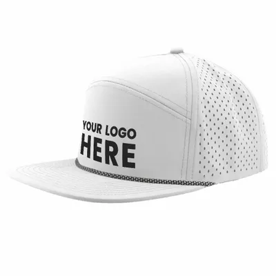 Zapped Headwear Osprey R+ 7 Panel Perforated Rope Cap