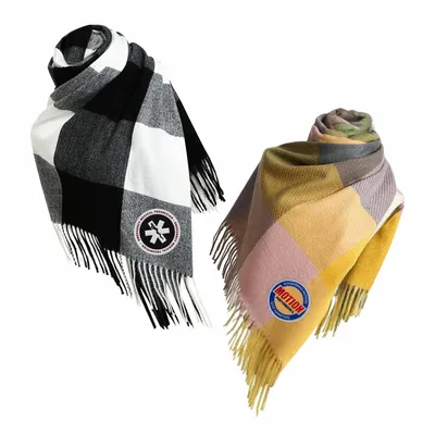 Plush Polyester Scarves