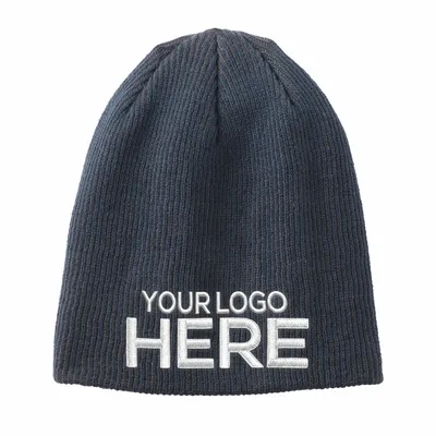 Port Authority Rib Knit Slouch Beanie. C935