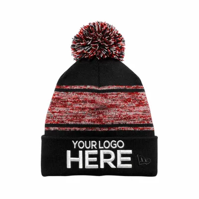 New Era Knit Chilled Pom Beanie NE909
