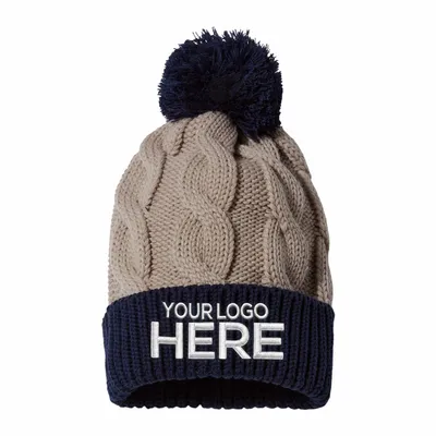 Chunk Twist Cuffed Beanie