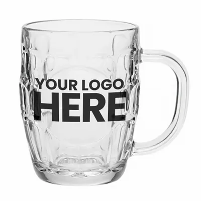 20 oz. ARC Britannia Glass Beer Mugs