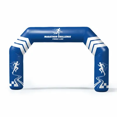 Inflatable Angled Arches
