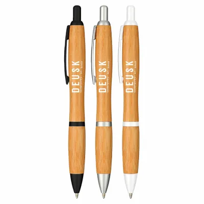 Custom Bamboo Automatic Pen