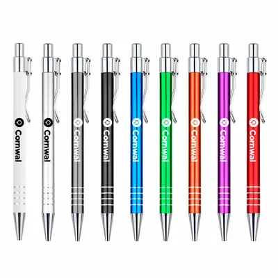 Pastel Retractable Metal Ball Pen