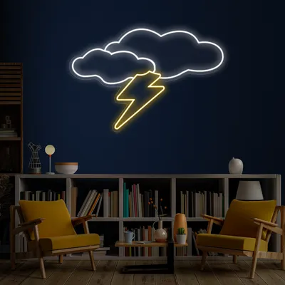 Thunder Cloud Neon Sign