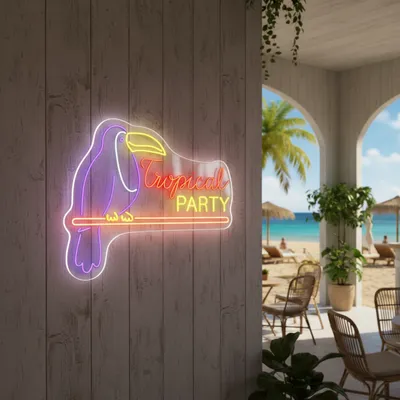 Tropical Party Neon Sign