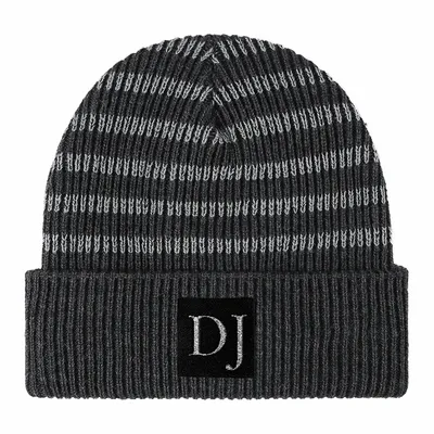 Ribbed Stripe Beanies