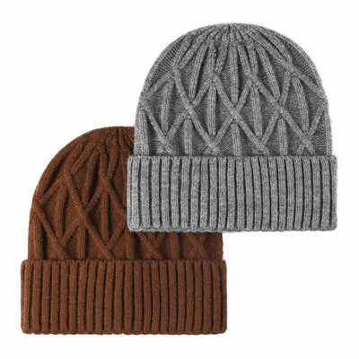 Lattice Knit Beanie