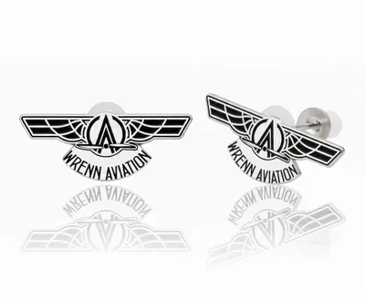 Hard Enamel Metal Earrings