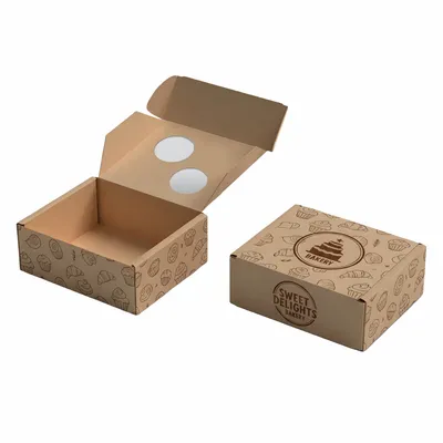 Printed Hollow Kraft Mailer Box