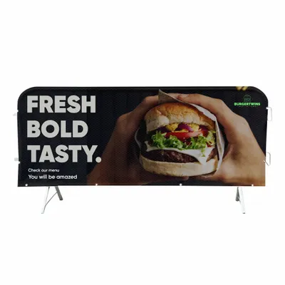 Crowd Barrier Covers - Imprint Now