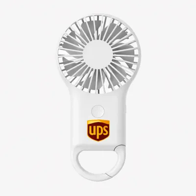 Rechargeable Carabiner Hand Fans