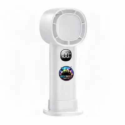 Digital Display Hand Fans
