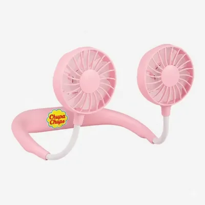 Dual Breeze Neck Fans