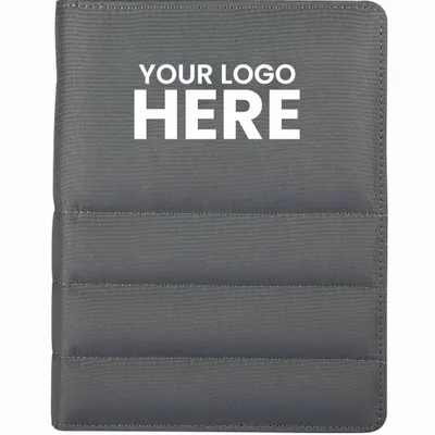 Puffer Zippered Padfolio with FSC© Recycled Paper