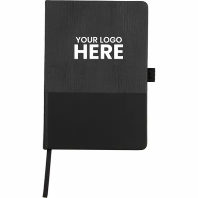 5.5 x 8.5 FSC Recycled Ribbed Bound Journal