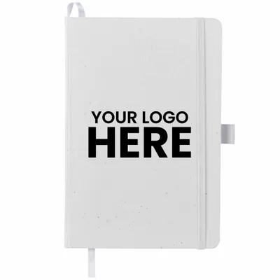 5.5 x 8.5 FSC Recycled Seed Paper Bound Journal