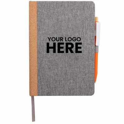 5.5 x 8.5 Recycled PET and Cork Bound Journal