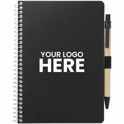 FSC Mix 5” x 7” Spiral Notebook with Pen