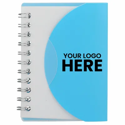 FSC Recycled 3.4” x 4.5” Post Spiral Notebook