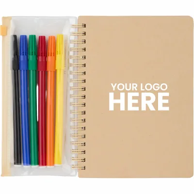 5 x 7 FSC Mix Doodle Notebook with Markers?