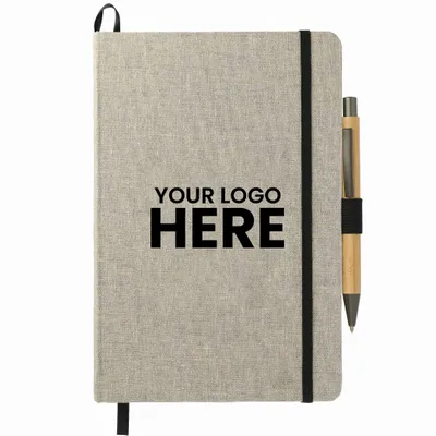 5.5 x 8.5 Recycled Cotton Bound Journal Set