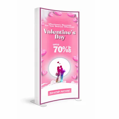 SEG Curved Lit Display - Imprint Now