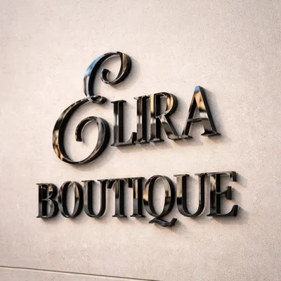 3D Stainless Steel Sign