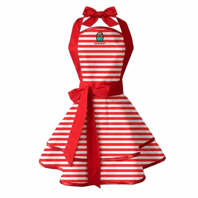 Classic Stripe Double Layer Cotton Aprons