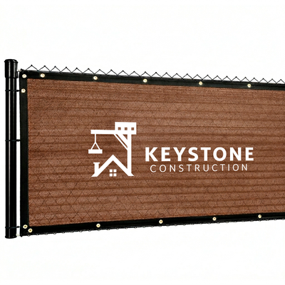 Custom 90% Blockage Fence Screen