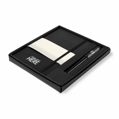Moleskine® Medium Notebook and Kaweco Pen Gift Set