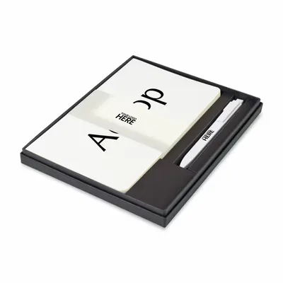 Moleskine® Large Volant and GO Pen Gift Set