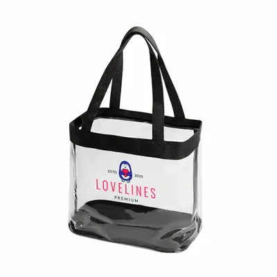 Clear Stadium Tote Bags