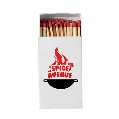 Foil-Stamped Matchboxes