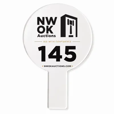 Foam Auction Paddles - Imprint Now