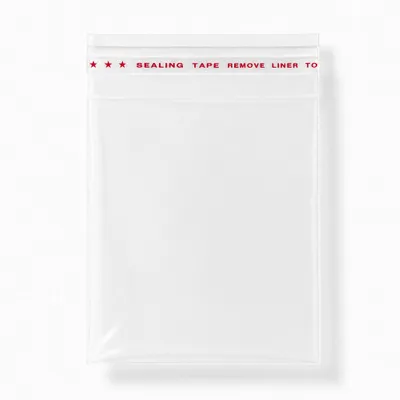 Resealable Clear Poly Bags