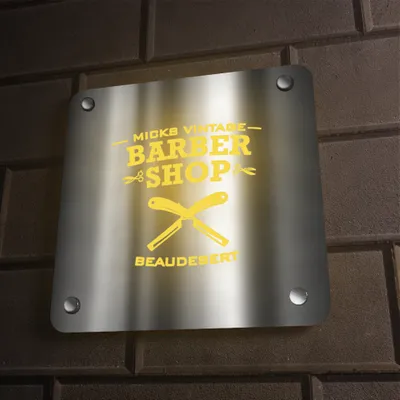 Laser Cutout Backlit Lightbox