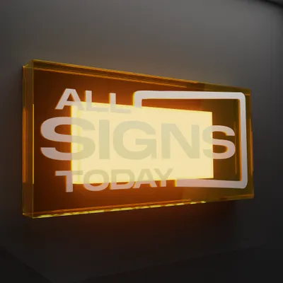 Full Lit Acrylic Box