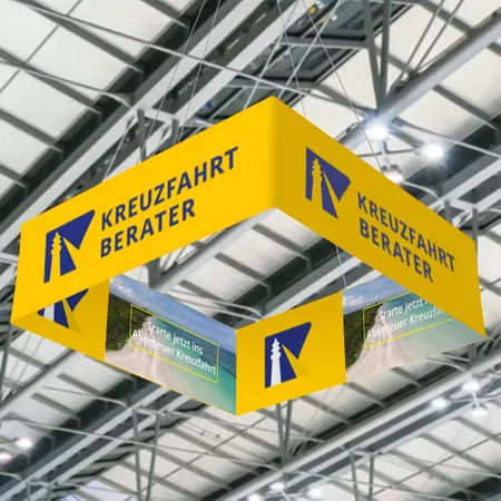 Messe-Hängeschild - Imprint Now
