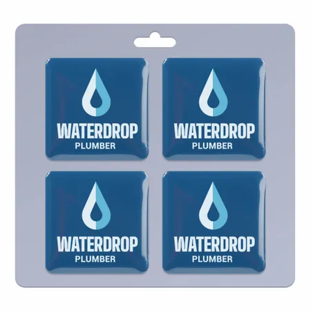 4 pack_Square Lapel Pin 1.25 inch - Imprint Now