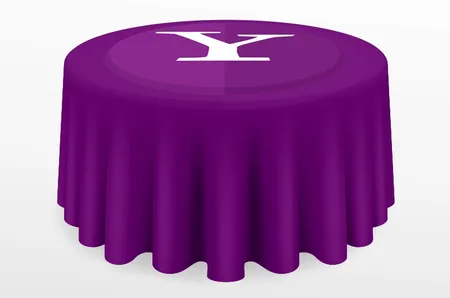 Custom Round Table Covers - Air Fresheners Now