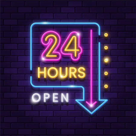 Open Neon Signs - Imprint Now
