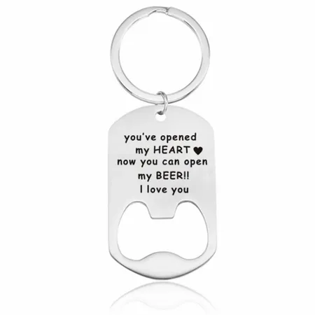Personal Bottle Opener Keychain - Imprint Now